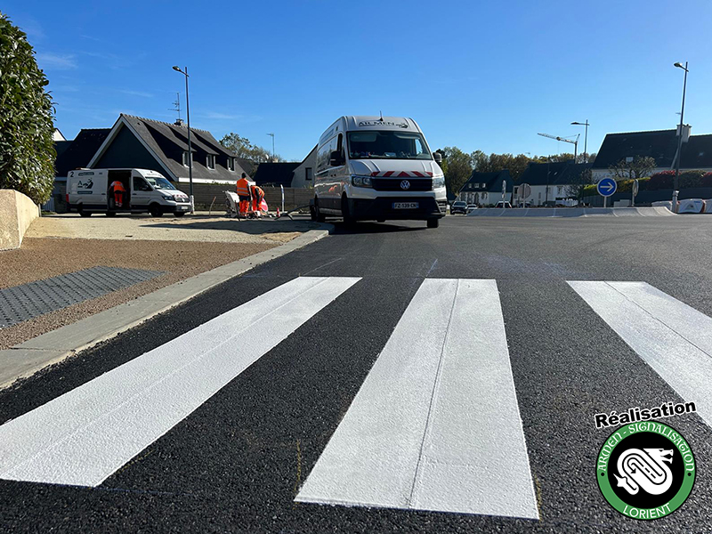 Marquages au sol rouriers - Armen-Signalisation agence de Lorient project-slider-image
